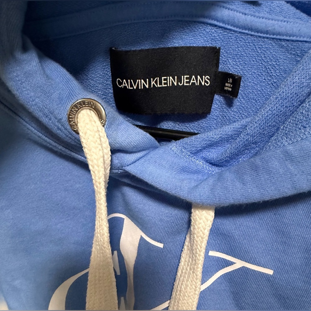 Calvin Klein Jeans Blue Hoodie - Picture 3 of 3